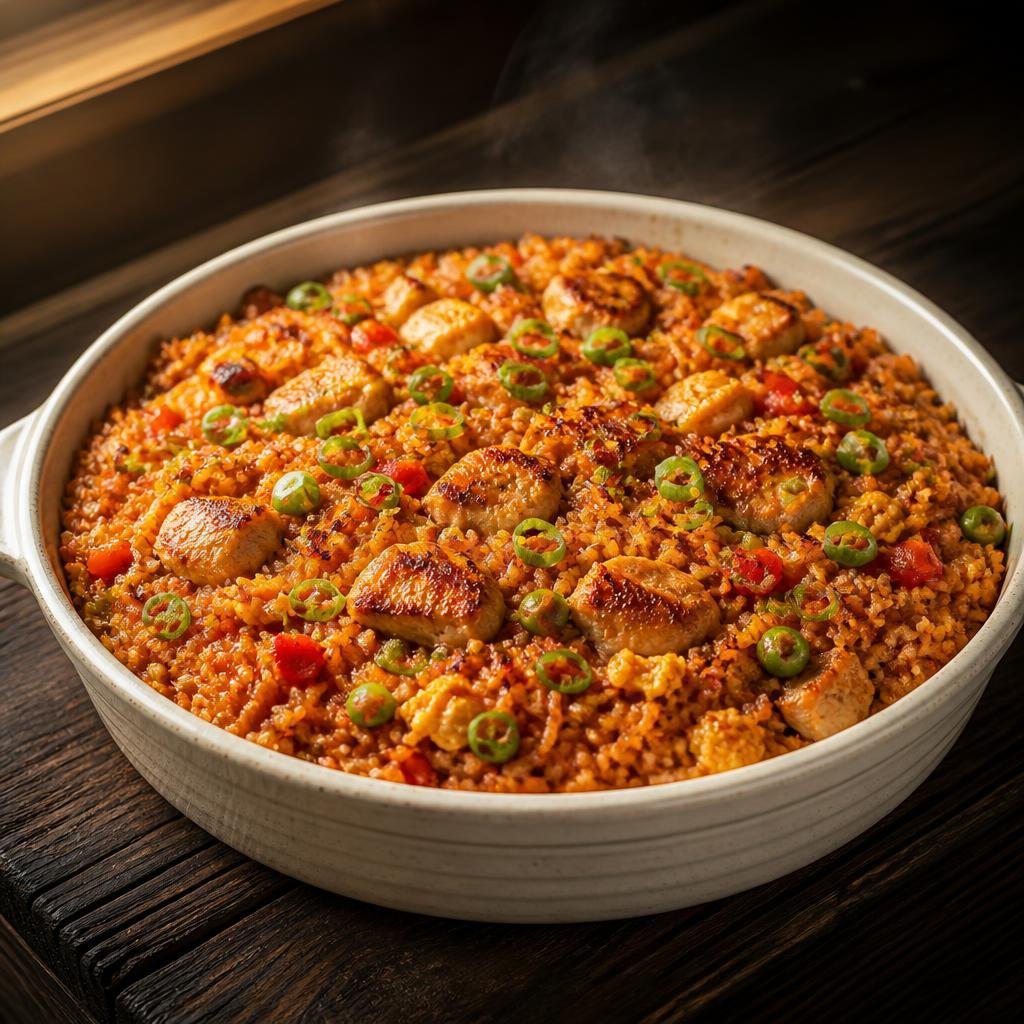 Gochujang Chicken Fried Rice