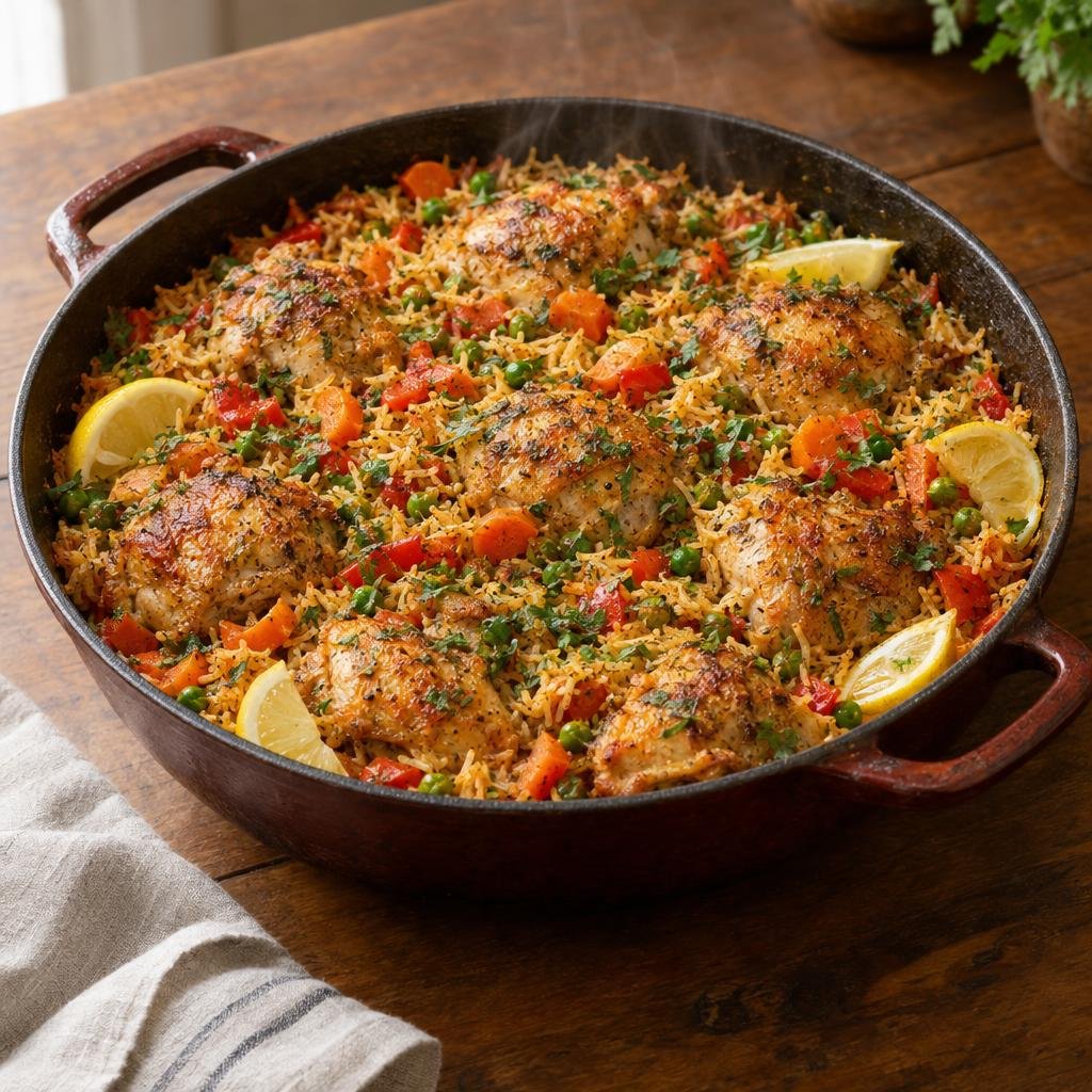 One-Pot Chicken and Rice